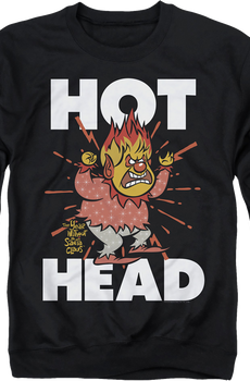 Heat Miser Hot Head The Year Without A Santa Claus Sweatshirt
