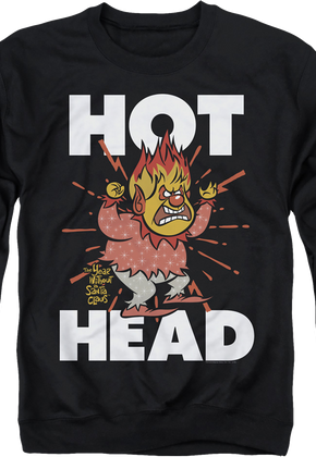 Heat Miser Hot Head The Year Without A Santa Claus Sweatshirt