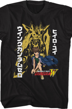 Heero Yuy Gundam T-Shirt