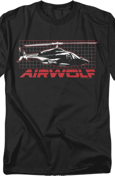 Helicopter Airwolf T-Shirt
