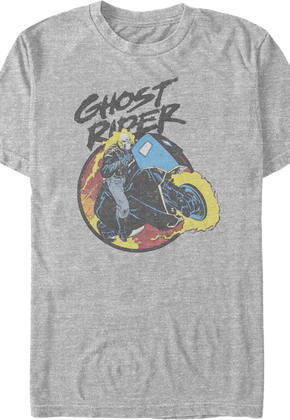Hell On Wheels Ghost Rider Marvel Comics T-Shirt