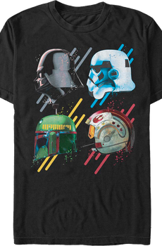 Helmets Star Wars T-Shirt