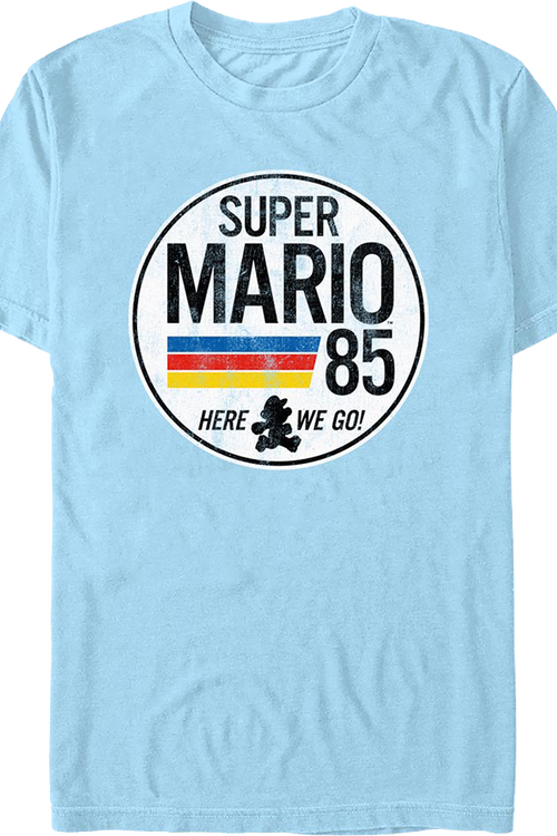 Here We Go Super Mario '85 Nintendo T-Shirtmain product image