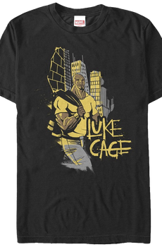 Hero for Hire Sketch Luke Cage T-Shirt