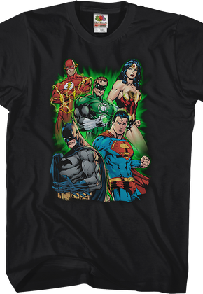 Hero Poses Justice League T-Shirt