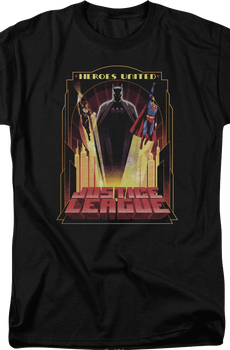 Heroes United Justice League DC Comics T-Shirt