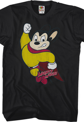 Heroic Pose Mighty Mouse T-Shirt