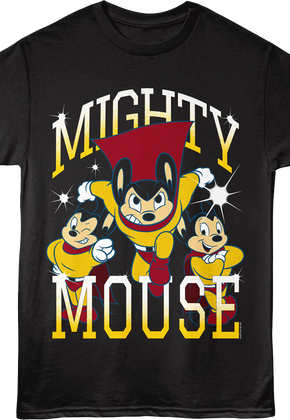 Heroic Poses Mighty Mouse T-Shirt
