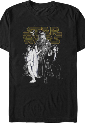 Heroic Poses Star Wars T-Shirt