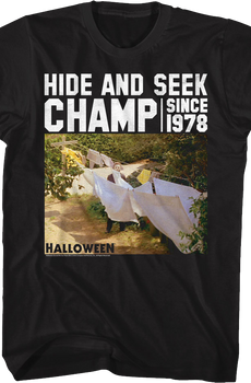 Hide And Seek Champ Since 1978 Halloween T-Shirt