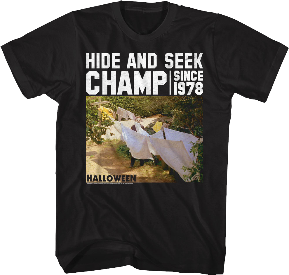 Hide and seek hot sale shirt