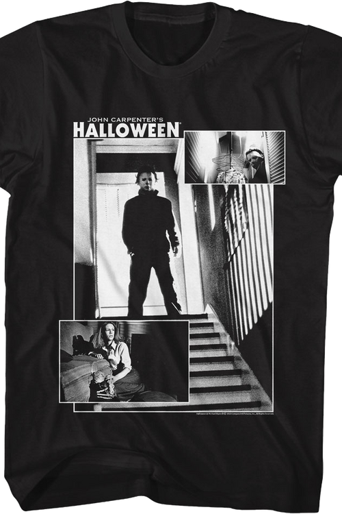 Hide And Seek Collage Halloween T-Shirtmain product image