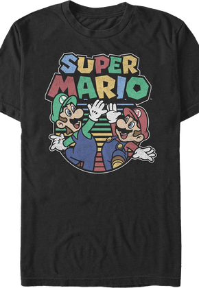 High Five Super Mario Bros. T-Shirt