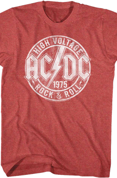 High Voltage Rock and Roll ACDC T-Shirt