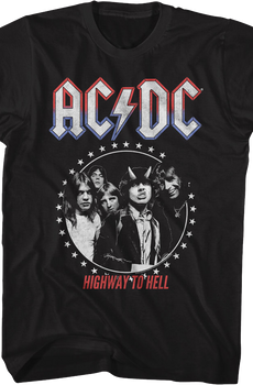 Highway To Hell Presidential Seal ACDC T-Shirt