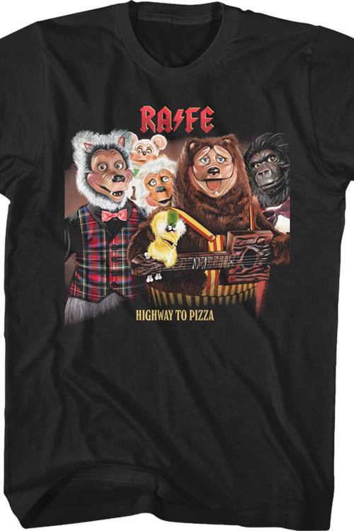 Highway To Pizza Rock-afire Explosion T-Shirtmain product image