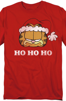 Ho Ho Ho Garfield Christmas T-Shirt