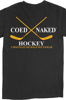 Hockey Coed Naked T-Shirt