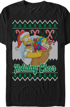 Holiday Cheer Simpsons T-Shirt