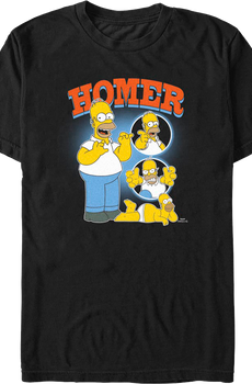 Homer Collage Simpsons T-Shirt