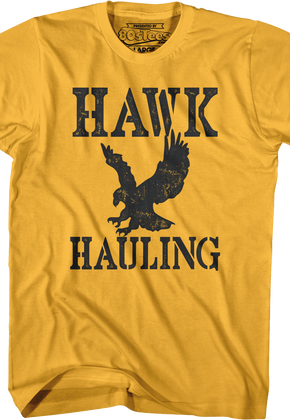 Hood Ornament Hawk Hauling Over The Top T-Shirt