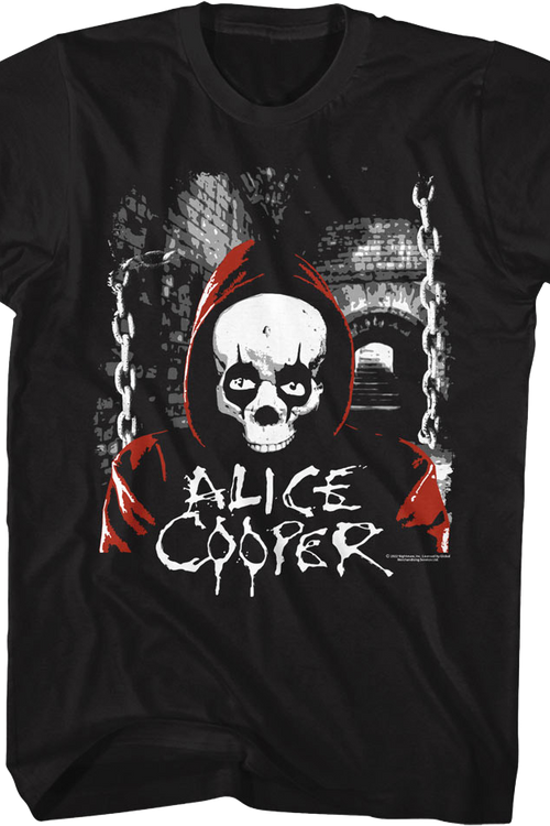 Hooded Skull Alice Cooper T-Shirtmain product image