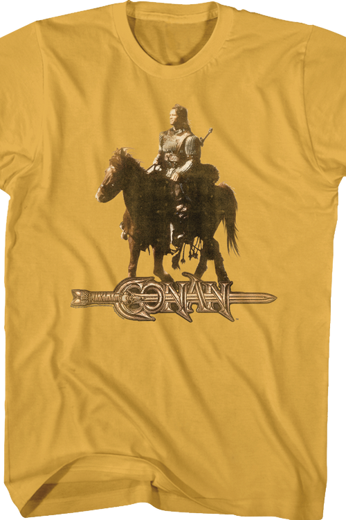Horseback Conan The Barbarian T-Shirtmain product image