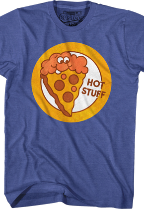 Hot Stuff Pizza Scratch & Sniff Sticker T-Shirt