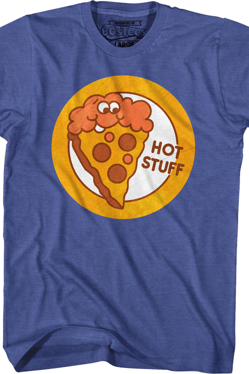 Hot Stuff Pizza Scratch & Sniff Sticker T-Shirtmain product image