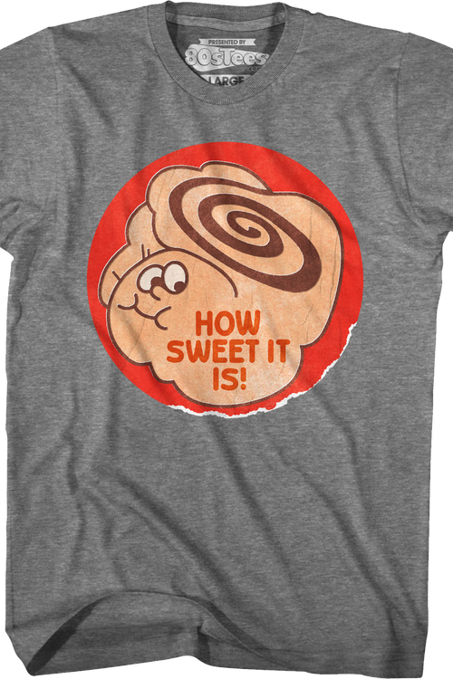 How Sweet It Is Scratch & Sniff Sticker T-Shirtmain product image