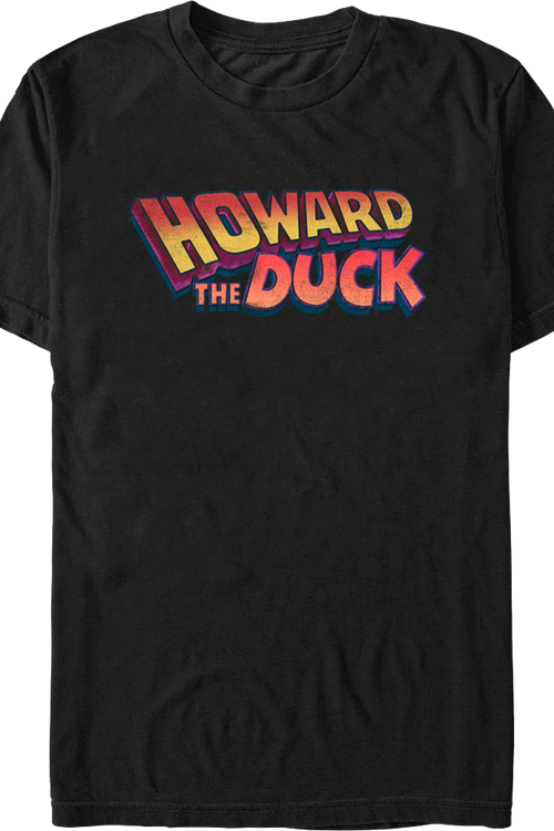 Howard The Duck Logo Marvel Comics T-Shirtmain product image