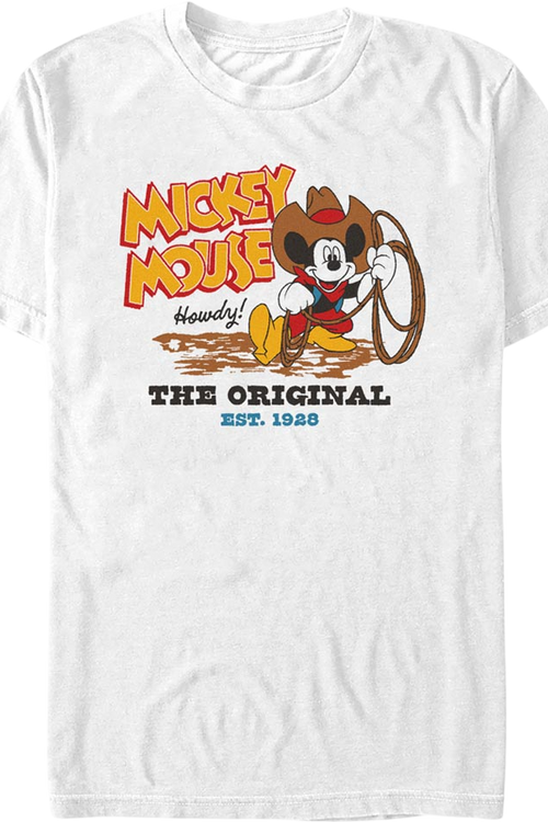Howdy Mickey Mouse Disney T-Shirtmain product image