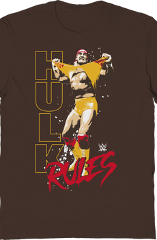 Hulk Rules Hulk Hogan T-Shirt