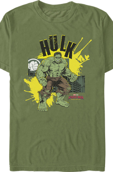 Hulk Spider-Man: Brand New Day Marvel Comics T-Shirt