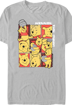 Hunny Collage Winnie The Pooh T-Shirt