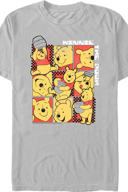 Hunny Collage Winnie The Pooh T-Shirtmain product image