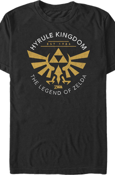 Hyrule Kingdom Est. 1986 Legend of Zelda T-Shirt