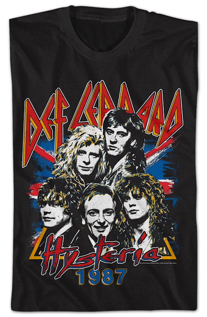 Def Leppard Hysteria Tシャツ 1987米製 デッドストック Def Def Leppard Hysteria Tシャツ 1987米製 デッドストック Def