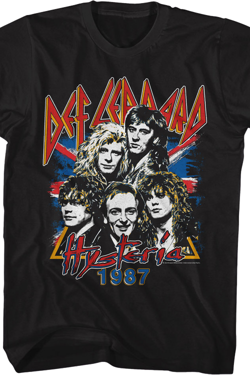 Hysteria 1987 Def Leppard T-Shirtmain product image