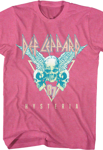 Hysteria Skulls Def Leppard T-Shirt