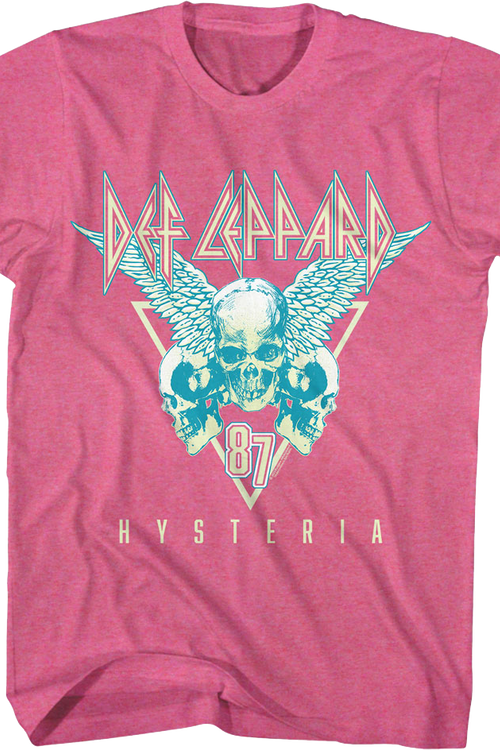 Hysteria Skulls Def Leppard T-Shirtmain product image
