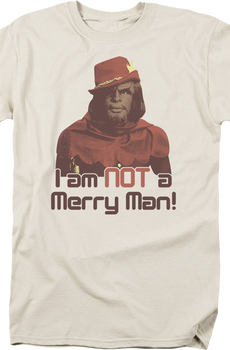 I Am Not A Merry Man Star Trek The Next Generation T-Shirt