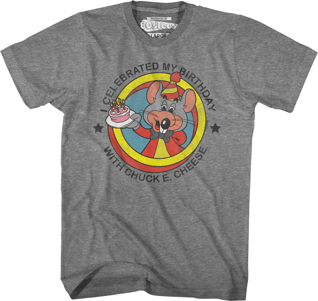 Vintage chuck e cheese shirt sales