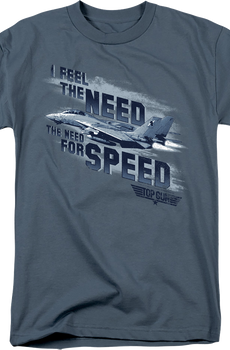 I Feel The Need For Speed Top Gun T-Shirt