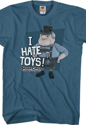I Hate Toys Santa Claus Is Comin' To Town T-Shirt