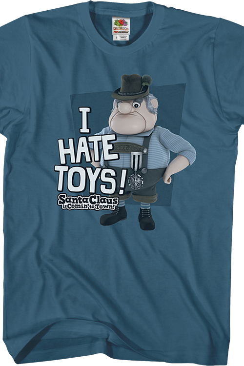 I Hate Toys Santa Claus Is Comin' To Town T-Shirtmain product image