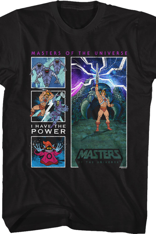 I Have the Power Collage Masters of the Universe T-Shirtmain product image