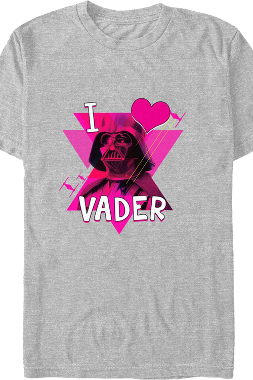 I Love Darth Vader Star Wars T-Shirtmain product image
