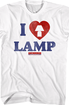 I Love Lamp Anchorman T-Shirt