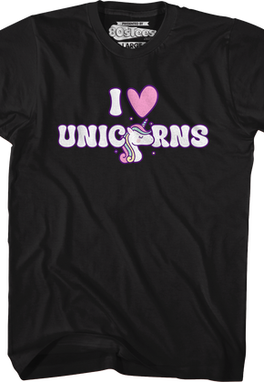 I Love Unicorns T-Shirt